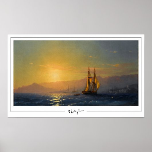 Ivan Aivazovsky Zedign Art Poster #561 (Vorne)