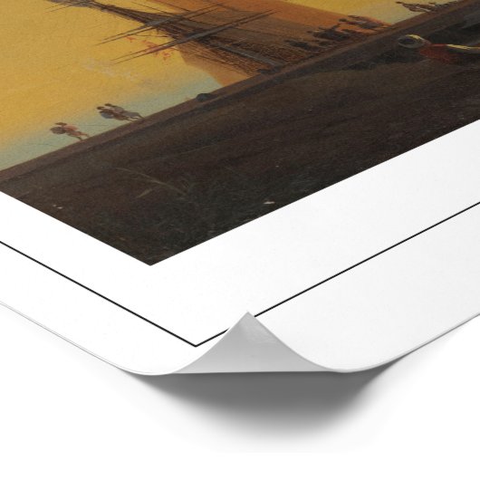 Ivan Aivazovsky Zedign Art Poster #570 (Ecke)