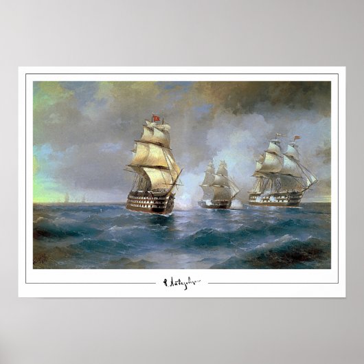 Ivan Aivazovsky Zedign Art Poster #7 (Vorne)