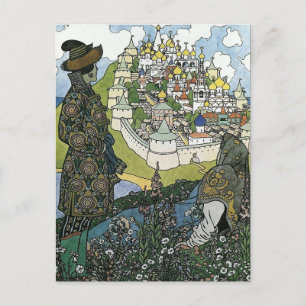 Ivan Bilbin - Die Geschichte der sar-salzischen Po Postkarte