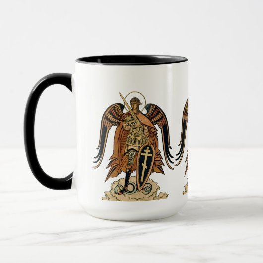 Ivan Bilibin Archangel Michael CC0607 Tasse (Links)