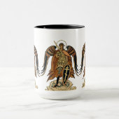 Ivan Bilibin Archangel Michael CC0607 Tasse (Zentrum)