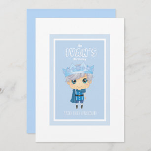 Ivan der Eisprinz Einladung zum Geburtstag