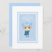 Ivan der Eisprinz Einladung zum Geburtstag (Vorne/Hinten)