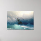 Ivan Konstantinovich Aivazovsky (1817-1900) - Schi Leinwanddruck (Vorderseite)