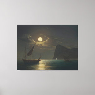 Ivan Konstantinovich Aivazovsky - Mondlicht Leinwanddruck
