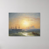 Ivan Konstantinovich Aivazovsky - Schifffahrt Leinwanddruck (Vorderseite)