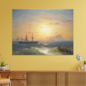 Ivan Konstantinovich Aivazovsky - Shipping Leinwanddruck (Insitu (Wohnzimmer))