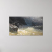 Ivan Konstantinovich Aivazovsky - Shipwreck off th Leinwanddruck (Vorderseite)