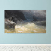 Ivan Konstantinovich Aivazovsky - Shipwreck off th Leinwanddruck (Insitu (Holzboden))