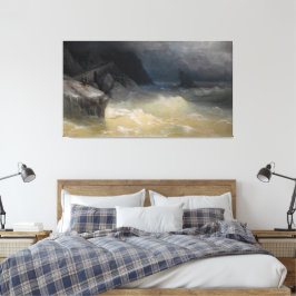 Ivan Konstantinovich Aivazovsky - Shipwreck off th Leinwanddruck