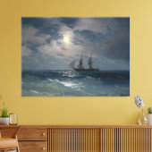 Ivan Konstantinovich Aivazovsky - The Brig Mercury Leinwanddruck (Insitu (Wohnzimmer))