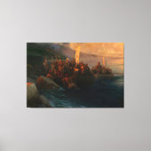 Ivan Konstantinovich Aivazovsky - The Disembarkati Leinwanddruck (Vorderseite)
