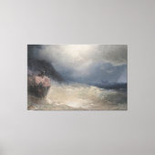 Ivan Konstantinovich Aivazovsky - The Survivor Leinwanddruck (Vorderseite)