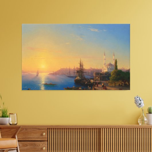 Ivan Konstantinovich Aivazovsky - View Of Constant Leinwanddruck (Insitu (Wohnzimmer))