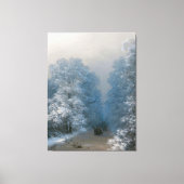 Ivan Konstantinovich Aivazovsky - Winter Landscape Leinwanddruck (Vorderseite)