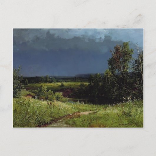 Ivan Shishkin - Ansammlung Storm Postkarte (Vorderseite)