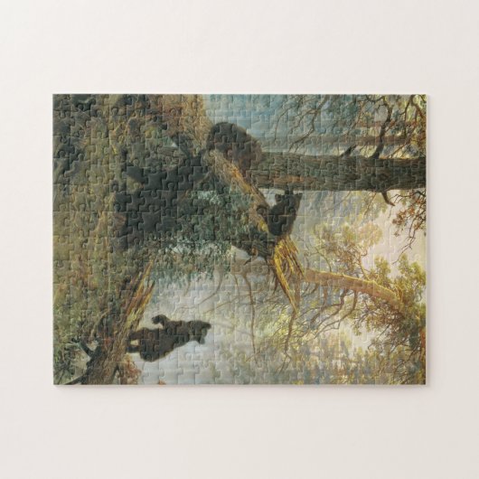 Ivan Shishkin - Morgen in einem Kiefernwald (1889) Puzzle (Horizontal)