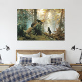 Ivan Shishkin Morning in einem Kiefernwald Leinwanddruck (Insitu (Schlafzimmer))