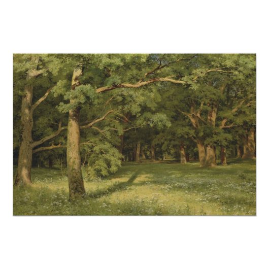 Ivan Shiskin The Forest Clearing CC0350 Poster (Vorderseite)