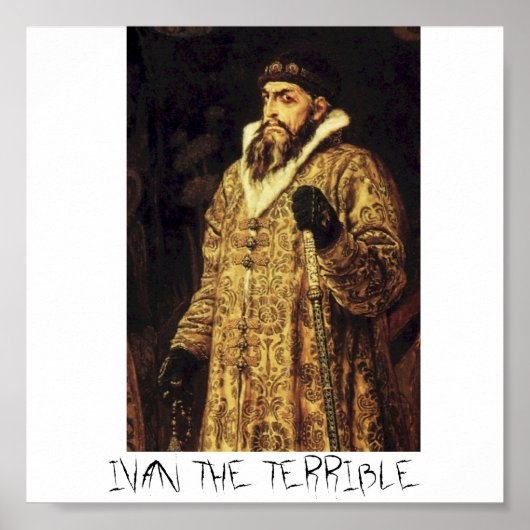 IVAN THE TERRIBLE POSTER (Vorne)