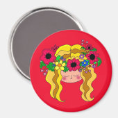Ivana Kupala Magnet (Vorderseite/Rückseite)