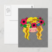 Ivana Kupala Postkarte (Vorne/Hinten)