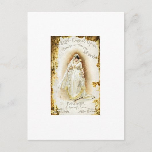Ivanhoe von der Royal English Opera Postkarte (Vorderseite)