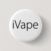 iVape Vaping elektronischer Zigaretten-Fan Button (Vorderseite)