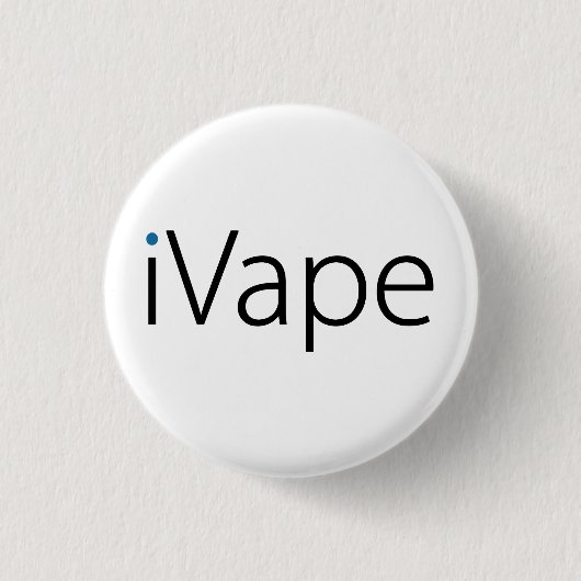 iVape Vaping elektronischer Zigaretten-Fan Button (Vorderseite)