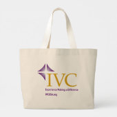 IVC - Tote Bag Jumbo Stoffbeutel (Rückseite)
