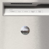 Ive Flussseite im Winter Magnet (In Situ (Geschirrspüler))