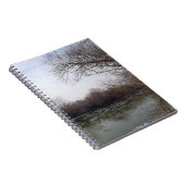 Ive Flussseite im Winter Notizblock (Rechte Seite)