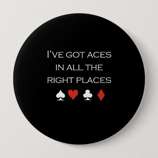 Ive got Asse im ganzem Rechtplätze T - Shirtweiß Button (Vorderseite)