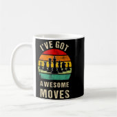 I've Got Awesome Moves Chess Player Funny Chess Pl Kaffeetasse (Links)