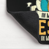 I've Got Bowling In My Veins Jesus In My Heart  Mousepad (Ecke)