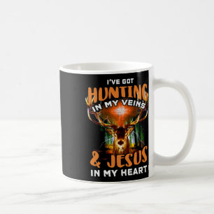 I've Got Hunting In My Veins and Jesus In My Heart Kaffeetasse