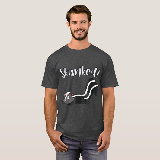 Ive got Skunked Board Card Games Skunk T-Shirt (Vorne ganz)