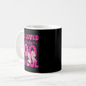 I've Loved My Cl For 100 Days Of School Valentines Kaffeetasse (Vorderseite Links)
