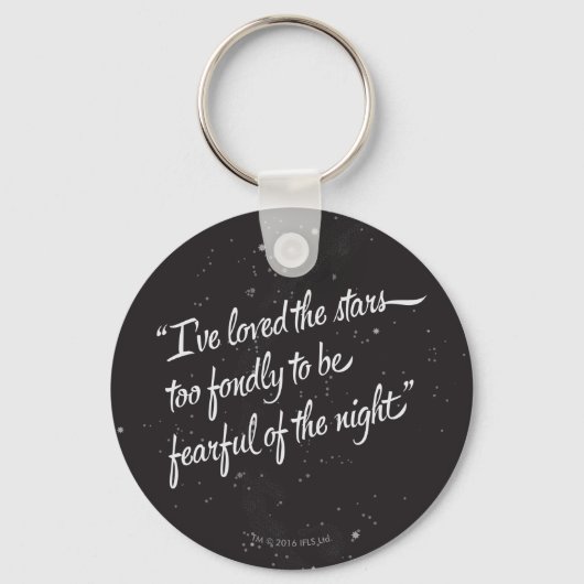 I've Loved The Stars Schlüsselanhänger (Vorderseite)