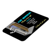 I've Moved, Custom Picture Card, Moving, Magnet (Linke Seite)