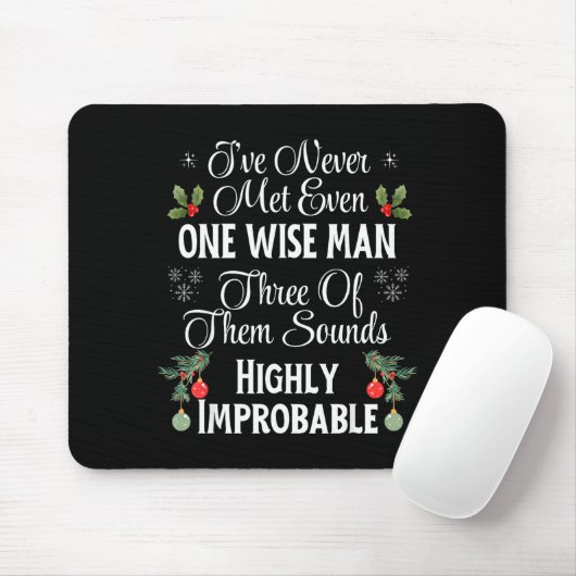 I've Never Met Even One Wise Man Three Sounds Impr Mousepad (Mit Mouse)