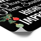 I've Never Met Even One Wise Man Three Sounds Impr Poster (Ecke)