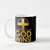 I've Read The Final Chapter God Wins Cross Christi Kaffeetasse (Links)