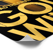 I've Read The Final Chapter God Wins Cross Christi Poster (Ecke)