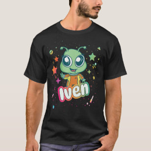 IVEN - Niedlicher Boy Name mit niedlicher Alien T-Shirt