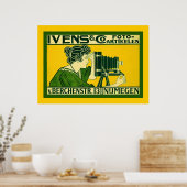 Ivens & Co. Foto en ~ Niederländisch Vintag Poster (Küche)