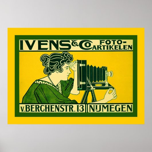 Ivens & Co. Foto en ~ Niederländisch Vintag Poster (Vorne)