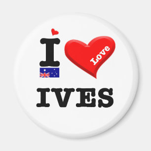 IVES - I-Liebe Magnet