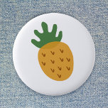 IVF Ananas | Moderne Unterstützung der Niedlichen  Button<br><div class="desc">Schönes super niedliches Ananas Design Grafik-Abzeichen, um das Bewusstsein für Unfruchtbarkeitsfragen zu erhöhen und diejenigen zu unterstützen, die durch Fruchtbarkeitsbehandlungen wie IVF, ICSI, IUI. Frauen auf der ganzen Welt haben sich an der sonnigen bunten Frucht als Symbol ihrer Fruchtbarkeitsreise klammert - ein Ananas ist ein wunderbarer Leuchtturm der Hoffnung! Teil...</div>